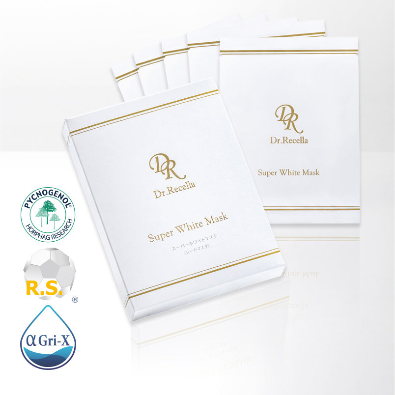 【アクア】スーパーホワイトマスク 5枚入