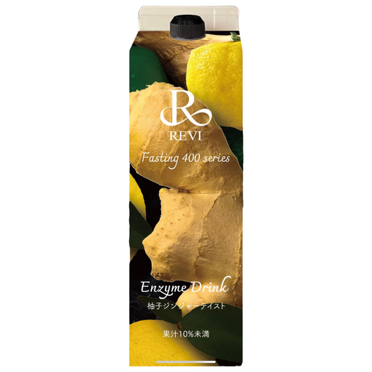 REVI　ファスティング400シリーズ「Enzyme Drink」柚子ジンジャーテイスト　1000ml